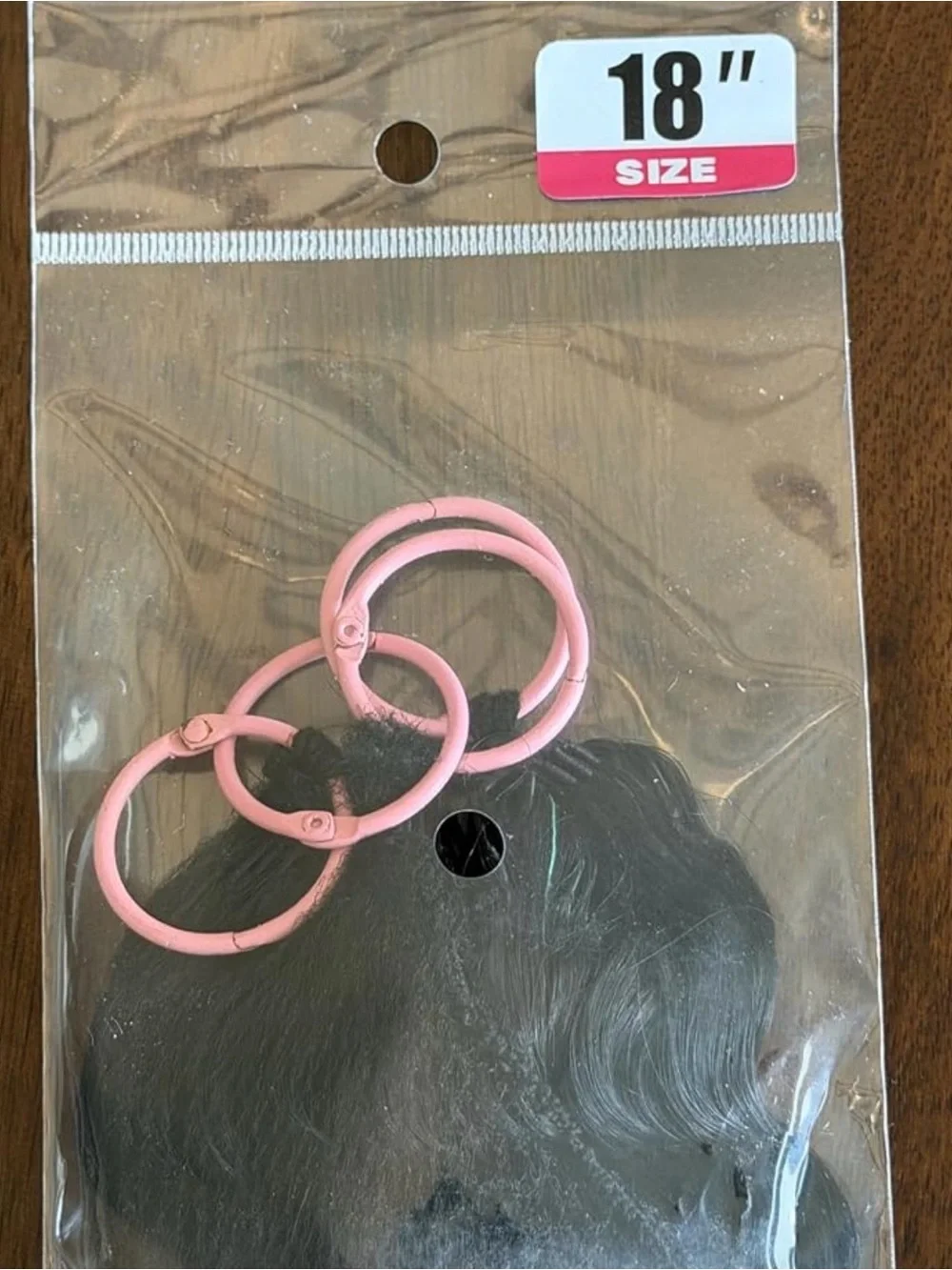 New! Feather Crochet 18” 75g Pack Human Hair Extensions Loose Deep Wave Black